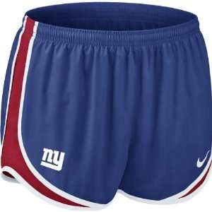   Giants Womens Blue Nike Dri Fit NFL Tempo Short: Sports & Outdoors