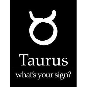    Taurus Zodiac Sign Bumper Sticker   Whats Your Sign?: Automotive