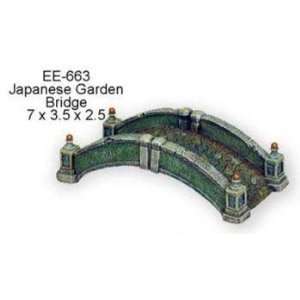    Top Quality Resin Ornament   Japanese Garden Bridge: Pet Supplies
