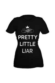  Pretty Little Liars Silver Foil Girls T Shirt Plus Size 