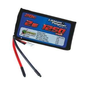  Venom 20C 1250Mah 7.4V 2 Cell Lipo Battery  1569: Toys 
