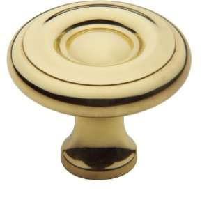   Baldwin 4660030 Polished Brass Mushroom Knobs 4660: Home Improvement