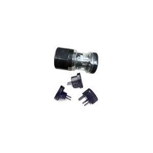 World Travel Universal Adaptor Converters (Black) for Polaroid 