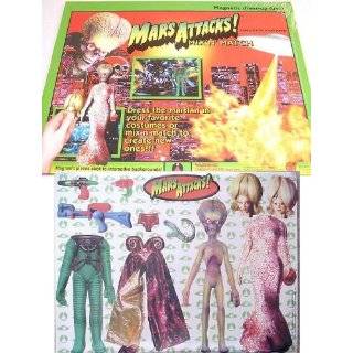 Mars Attacks Rare Vintage 1997 Magnetic Dress up Kit