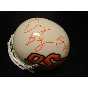Dez Bryant Autographed Mini Helmet:  Sports & Outdoors