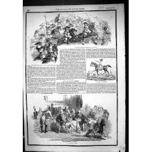  1852 Battle Waterloo Charge French Cuirassiers Congress 