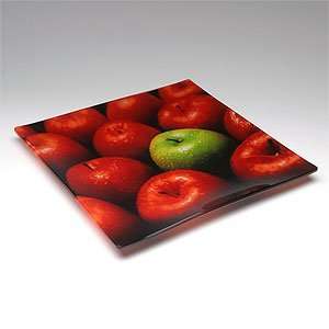  Photoreal Apple Serving Tray: Home & Kitchen