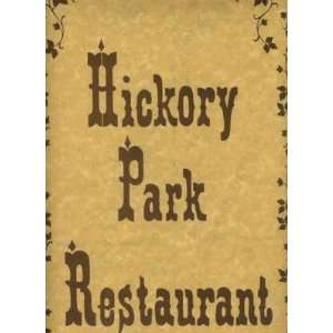  Hickory Park Restaurant Menu Ames Iowa 