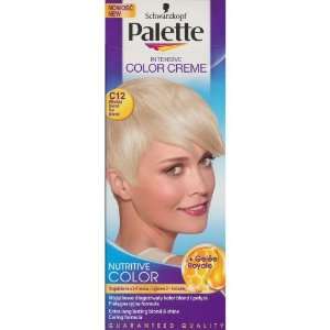  Palette Intensive Color Creme C12 Ice Blond: Beauty