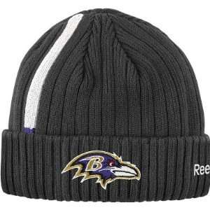   Ravens NFL Sideline Coaches Cuffed Knit Hat: Sports & Outdoors