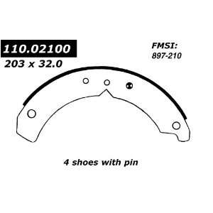  Centric Parts, 111.02100, Centric Brake Shoes: Automotive