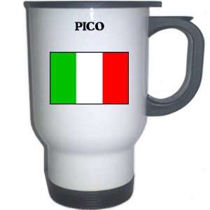  Italy (Italia)   PICO White Stainless Steel Mug 