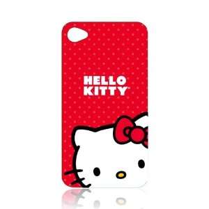  HELLO KITTY ON RED Hello Kitty Hard Back Cover Case 