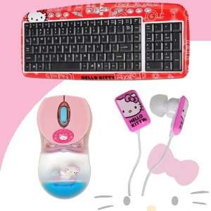  Kitty In Ear Buds (Pink/White) #11409 HK DavisMAX Bundle: Electronics