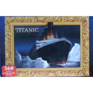  R.M.S. Titanic 560 Piece Puzzle: Toys & Games