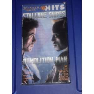  DEMOLITION MAN   VHS   starring: STALLONE, & SNIPES: Everything Else