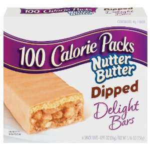 Nabisco 100 Calorie Packs Dipped Delight Bars, Nutter Butter   1 