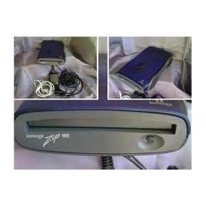  IOMEGA   EXTERNAL 100MB ZIP DRIVE WITH ALL CABLES USB AND 