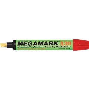 Mark 10304 A30 Megamark Broad Tip Paint Marker, 0.75 Diameter, 5.45 