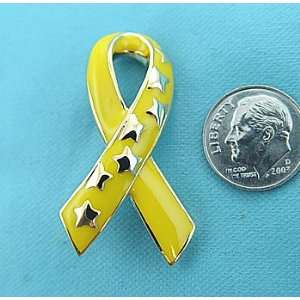  Troop Awareness ~ Yellow Ribbon Fashion Pin: Everything 