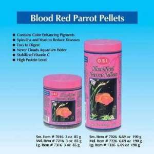  Blood Red Parrot Pellets 3oz: Pet Supplies