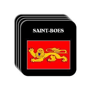  Aquitaine   SAINT BOES Set of 4 Mini Mousepad Coasters 