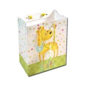  Baby Giraffe Glitter Bag Medium Case Pack 144