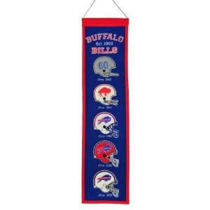  NFL Buffalo Bills Heritage Banner: Sports & Outdoors