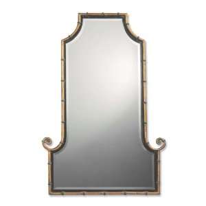  Uttermost 10770 B Himalaya Iron   Mirror, Antiqued Gold 