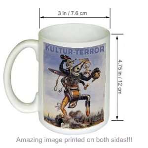   Propaganda COFFEE MUG Leest Storm Kultur Terror: Kitchen & Dining