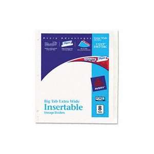  Avery 11223   WorkSaver Big Tab Extrawide Dividers, Clear 