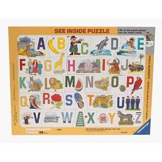  Ravensburger alphabet letter puzzle piece: Toys & Games