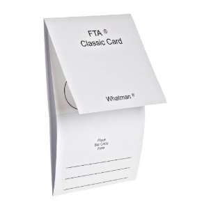 Whatman WB120312 FTA Classic Card 1 Sample Area, 125 microliter Size 