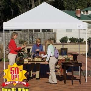 Shelterlogic 12X12 Green Pop Up Canopy With Roller Bag  