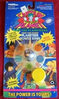 Captain Planet and the Planeteers Light and Sound Planeteer Power Ring 