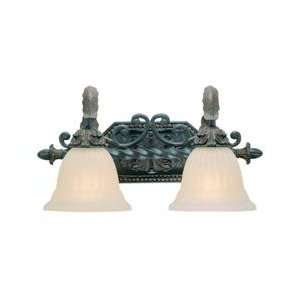 Savoy House 8 1514 2 33 Antique Black and Gold Amira Tuscan 2 Light 