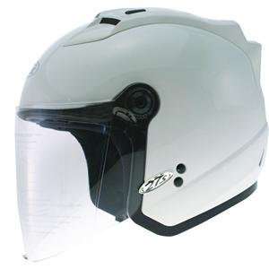  GMax GM27 Open Face Helmet   X Large/White Automotive