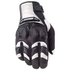   Phoenix 4.0 Mens Motorcycle Gloves White/Black/White Small S 1056 1702