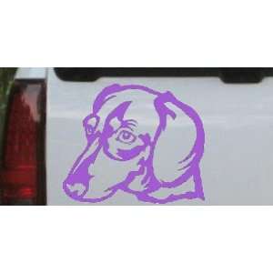  Purple 22in X 18.3in    Dotson Dog Animals Car Window Wall 