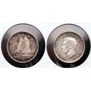  1941 Canada Silver Dime 