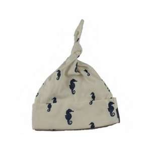  Organic Baby Knot Hat   Seahorse: Baby