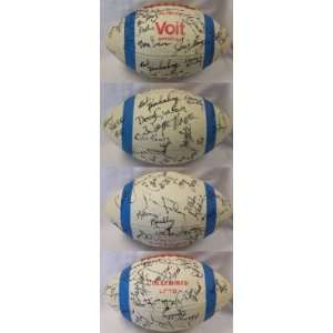  1972 Miami Dolphins Autographed / Signed AMF Voit Football 