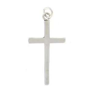 Large Cross Sterling Silver Charm: Evercharming 