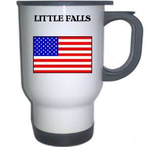  US Flag   Little Falls, New Jersey (NJ) White Stainless 