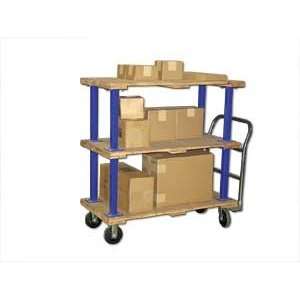 IHS VHPT/D 2448 Double Decker Hardwood Platform Cart, 1600 lbs 