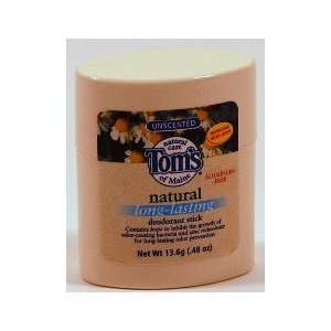  Toms of Maine Deo Stick Unsc .48oz (Natural Trial): Health 