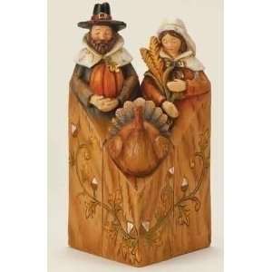  Pack of 3 Thanksgiving Autumn Harvest Nesting Pilgrim 