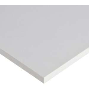 High Impact Polystyrene Sheet, ASTM D1892, White, 0.1 Thick, 24 