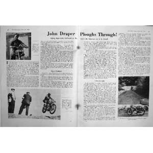   MOTOR CYCLE MAGAZINE 1903 TRIUMPH BROWN REDCAR HERNE: Home & Kitchen