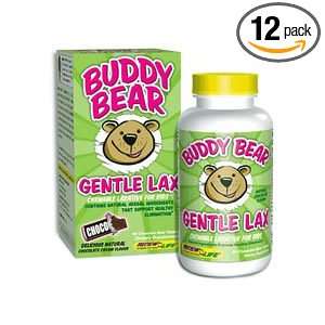    Buddy Bear Gentle Lax 60 Tablet 12PACK: Health & Personal Care
